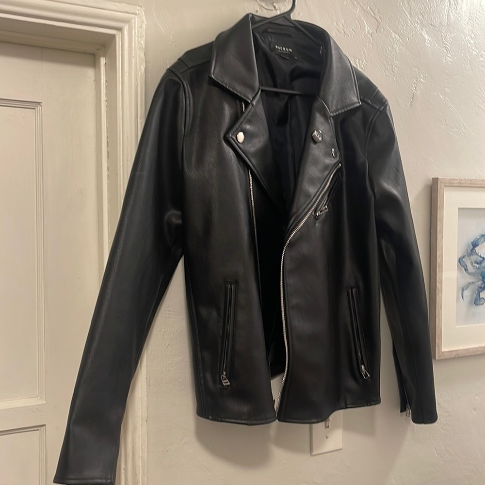 Leather jacket from pacsun